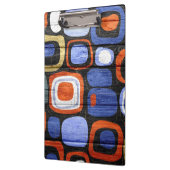 抽象芸術モダンパステルウッドルック クリップボード (左)