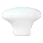 抽象芸術モダンパステルブルー&パープルウォーターカラー セラミックノブ (側面)