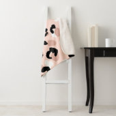 抽象芸術モダンヒョウの継ぎ目のない模様。動物  シェルパブランケット (インサイチュ)