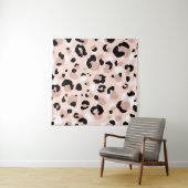 抽象芸術モダンヒョウの継ぎ目のない模様。動物 タペストリー (インサイチュ)