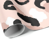 抽象芸術モダンヒョウの継ぎ目のない模様。動物 ラッピングペーパー (ロールコーナー)