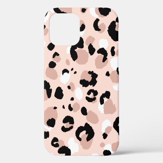 抽象芸術モダンヒョウの継ぎ目のない模様。動物  Case-Mate iPhoneケース (裏面)
