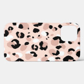 抽象芸術モダンヒョウの継ぎ目のない模様。動物  Case-Mate iPhoneケース (裏面 (横))