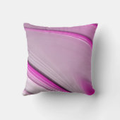 抽象芸術モダンピンクのフラクタル クッション (裏面)