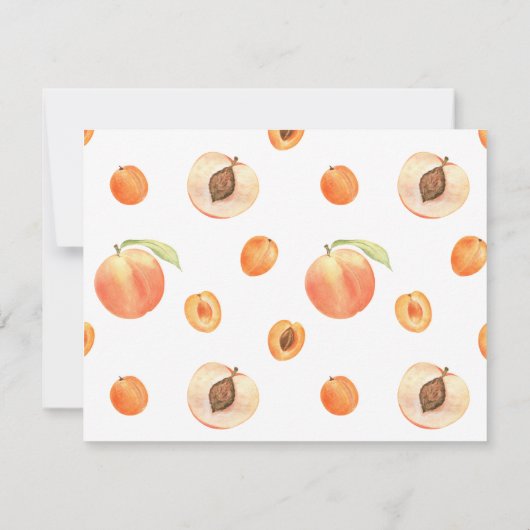 抽象芸術モダンピーチのファズ卒業 セーブザデート (裏面)