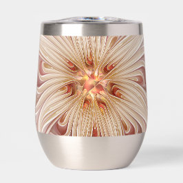 抽象芸術モダンピーチパステルフラワーフラクタルアート