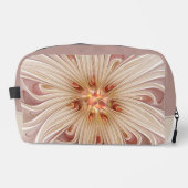 抽象芸術モダンピーチパステルフラワーフラクタルアート ドップキット (正面)