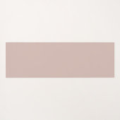 抽象芸術モダンピーチパステルフラワーフラクタルアート ヨガマット (裏面(横))