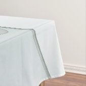 抽象芸術モダンフラクタルアートブルーターコイズグレー テーブルクロス (インサイチュ)