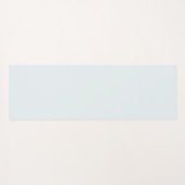 抽象芸術モダンフラクタルアートブルーターコイズグレー ヨガマット (裏面(横))