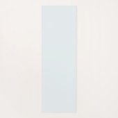 抽象芸術モダンフラクタルアートブルーターコイズグレー ヨガマット (裏面)