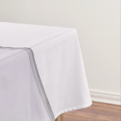 抽象芸術モダンフラクタルアートラベンダーグレー テーブルクロス (インサイチュ)