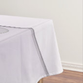 抽象芸術モダンフラクタルアートラベンダーグレー テーブルクロス (インサイチュ)
