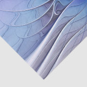 抽象芸術モダンフラクタルアートラベンダーブルー 薄葉紙 (詳細)