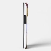 抽象芸術モダンフラクタルカラフルフラワーモノグラム Case-Mate iPhoneケース (裏面 / 右)