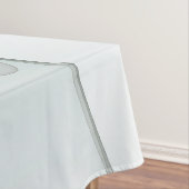 抽象芸術モダンフラクタルブルーターコイズグレー文字 テーブルクロス (インサイチュ)