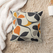 抽象芸術モダンフローラクッション クッション (ブランケット)