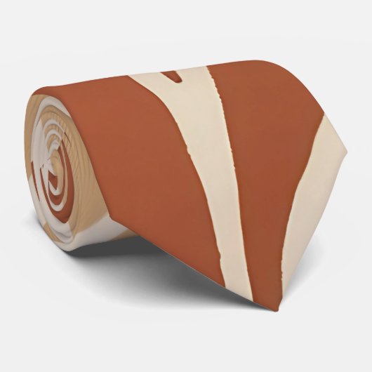 抽象芸術モダンフローラネックタイ ネクタイ (ロール)