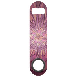 抽象芸術モダンフローラフラクタルアートベリーカラー スピード栓抜き