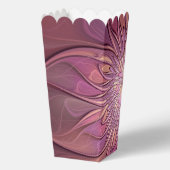 抽象芸術モダンフローラフラクタルアートベリーカラー フェイバーボックス (裏面)