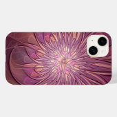 抽象芸術モダンフローラフラクタルアートベリーカラー Case-Mate iPhoneケース (裏面 (横))