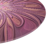 抽象芸術モダンフローラフラクタルベリーカラー名 カッティングボード (角)