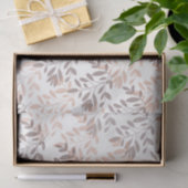 抽象芸術モダンフローラ植物葉 薄葉紙 (ギフト)