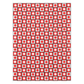 抽象芸術モダンブラックレッド&ホワイトテーブルクロス テーブルクロス (正面)