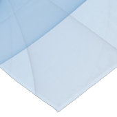 抽象芸術モダンブルーグレーフラクタルアートグラフィック ショートテーブルランナー (コーナー)