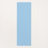 抽象芸術モダンブルーグレーフラクタルアートグラフィック ヨガマット (裏面)