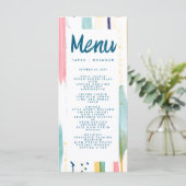 抽象芸術モダンブ結婚ラシ メニュー (スタンド正面)