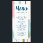 抽象芸術モダンブ結婚ラシ メニュー<br><div class="desc">水彩抽象芸術ブカラフルラシ結婚ズ</div>