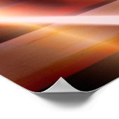 抽象芸術モダンプリントアートデコールデジタルアートポスター ポスター (角)