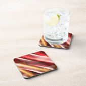 抽象芸術モダンプリントアートデコールデジタルアート コースター (右側)