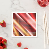 抽象芸術モダンプリントアートデコールデジタルアート スタンダードカクテルナプキン (インサイチュ)