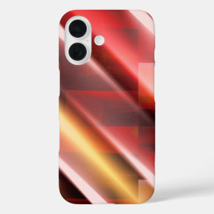 抽象芸術モダンプリントアートデコールデジタルアート iPhone 16ケース