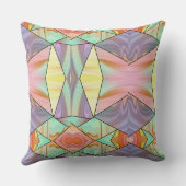 抽象芸術モダンボホマーブルアート クッション (裏面)