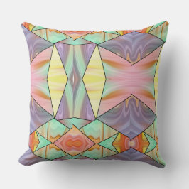 抽象芸術モダンボホマーブルアート クッション