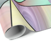 抽象芸術モダンボホマーブルアート ラッピングペーパー (ロールコーナー)