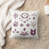 抽象芸術モダンボホ装飾用クッション – ミニマリストヌー クッション (ブランケット)