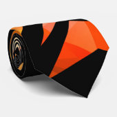 抽象芸術モダンポリゴングラフィティ幾何学DAR ネクタイ (ロール)