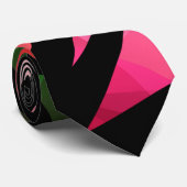 抽象芸術モダンポリゴン落書き ネクタイ (ロール)