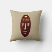 抽象芸術モダンマスクパターン クッション (裏面)