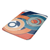 抽象芸術モダンミニマル画風景画 バスマット (アングル)