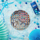 抽象芸術モダンミニマル画風景画 ペーパープレート (パーティー)