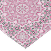 抽象芸術モダンモザイク万華鏡丸曼荼羅 テーブルクロス (アングル)