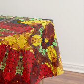 抽象芸術モダンモザイク万華鏡瓦パターン テーブルクロス (インサイチュ)