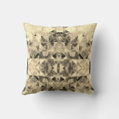 抽象芸術モダンモロッコアジア装飾用デコールtr クッション (裏面)