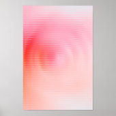 抽象芸術モダンリブ付きガラスсオールロ勾配 ポスター (正面)