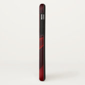 抽象芸術モダンレッドクリームファンタジーフラクタル Case-Mate iPhoneケース (裏面/左)